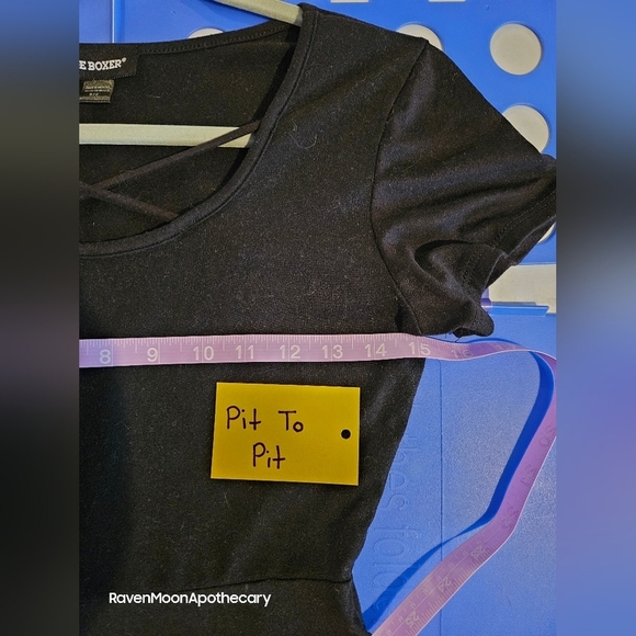 Joe Boxer Small Black Dress - Picture 6 of 7